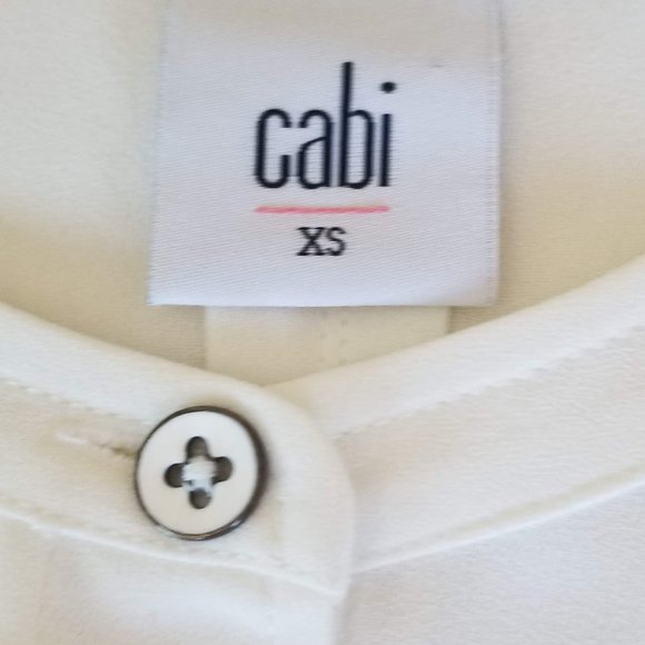 NWOT - Cabi Ivory Float Blouse - XS - Picture 8 of 10